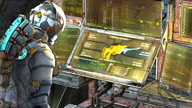 TOYS FOR THE BOYS. Weapon-crafting might already be an entire game on its own
