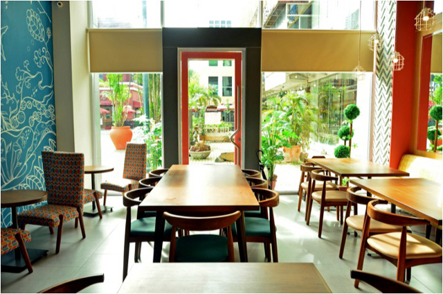 The sunshine is as welcome as breakfast-loving guests