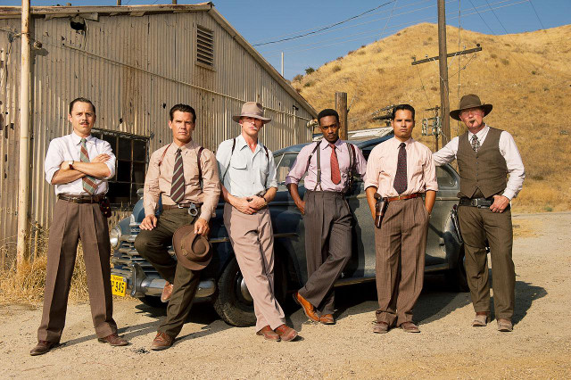 The Gangster Squad getting ready to roll