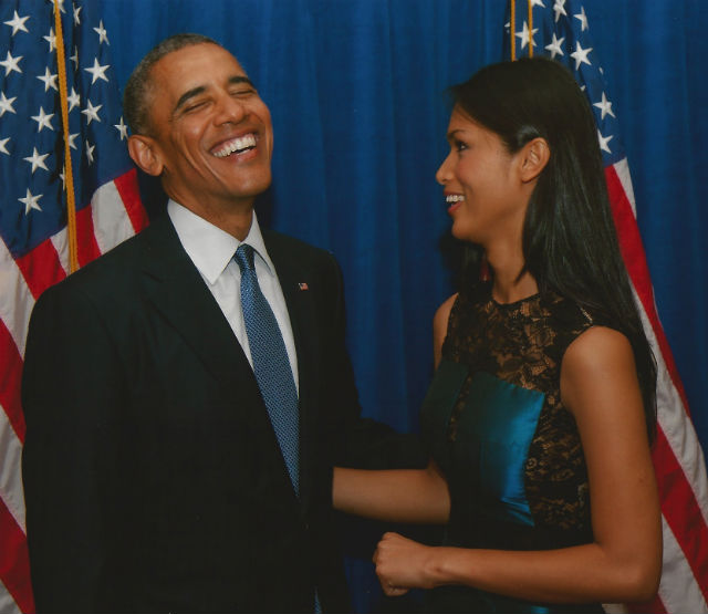 ... President Barack Obama. Photo courtesy of Allison O'Brien Photography