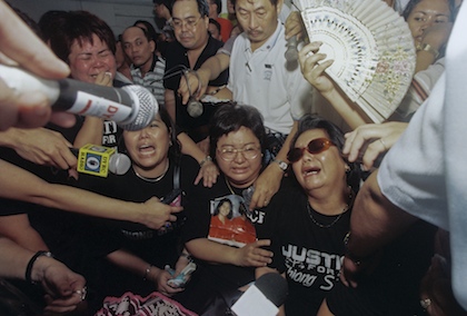 Chiong family reacts to the life sentence. The Supreme Court gave them death