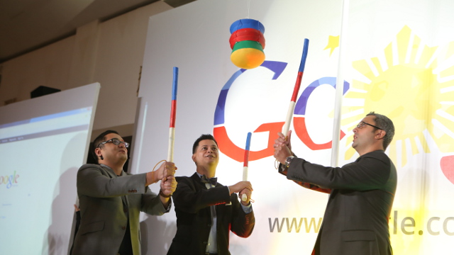 GOOGLE PHILIPPINES. Google's Philippine office launch has a pot-breaking ceremony to commemorate the event. GOOGLE PHILIPPINES. Google's Philippine office launch has a pot-breaking ceremony to commemorate the event.