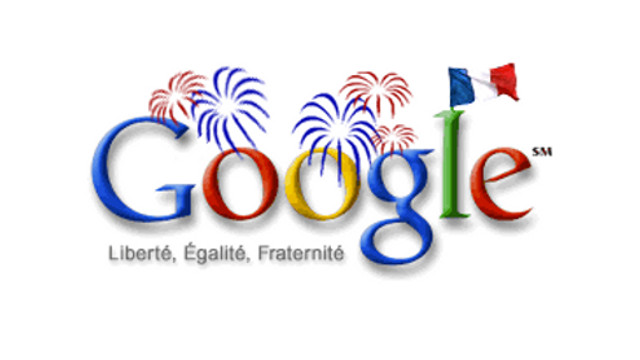 The Bastille Day 2000 doodle