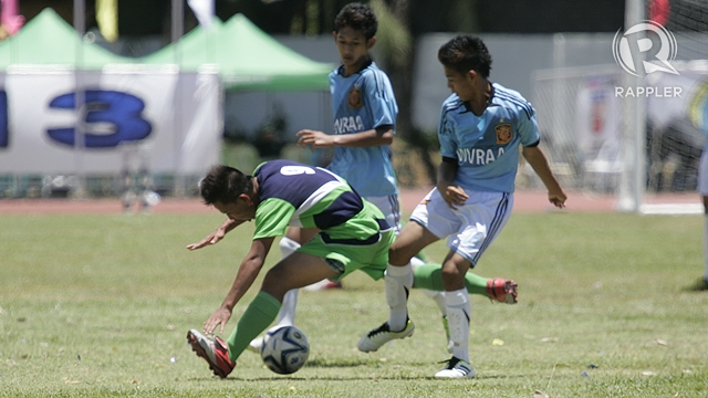 FOOTBALL. Photo by Rappler/Kevin dela Cruz.