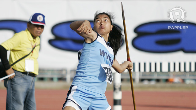 JAVELIN THROW. Photo by Rappler/Josh Albelda.
