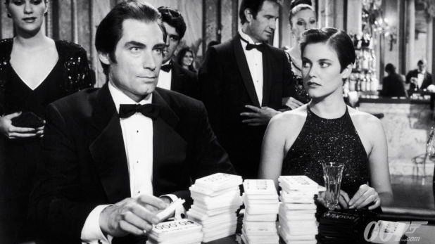 LICENSE TO KILL. Timothy Dalton as James Bond in 1989. Image from the James Bond 007 Facebook page
