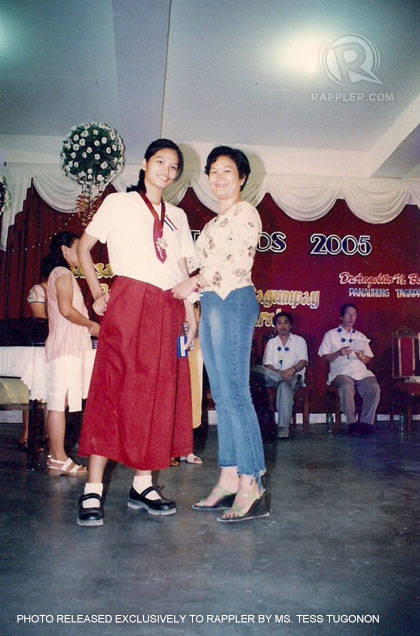 Courtesy of Miss Tess Tugonon