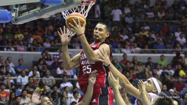 Gilas big man Japeth Aguilar is the leading candidate to carry the flag for the Philippines at the Asian Games. Photo by Nuki Sabio/PBA Images