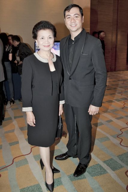 DESIGNER ANTON BARRETTO AND MOM