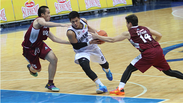 SOARING THEN. Cruz and the Falcons were flying high when they beat UP. Photo by Rappler/Josh Albelda.