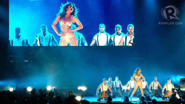 People who think in photos could see a beautiful frame in every movement of the Latin diva