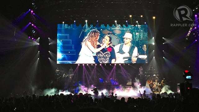 JLo asks a fan to join her onstage for an acoustic version of 'If You Had My Love'