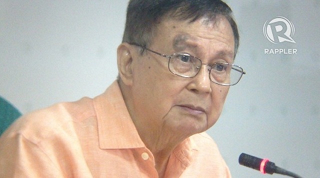 Mantan Senator Joker Arroyo meninggal
