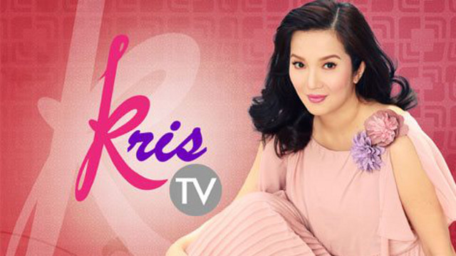 NO SEX. Kris Aquino admits this to talk show host Boy Abunda on her show, 'Kris TV.' Screen grab from Kris TV Facebook