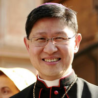 MANILA ARCHBISHOP LUIS ANTONIO TAGLE. Photo from his Facebok page courtesy of Jesuit Communications