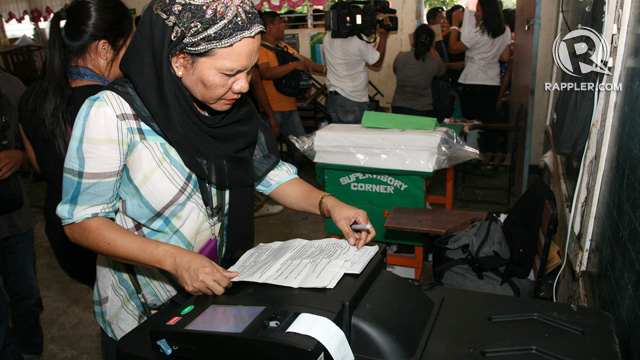 ELECTIONS IN ARMM. Voting in Maguindanao proceeds as scheduled last May 13. File photo