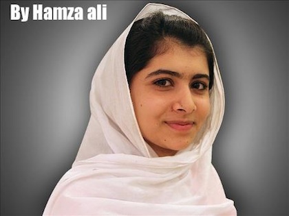 From the Facebook page of supporters of Malala Yousafzai
