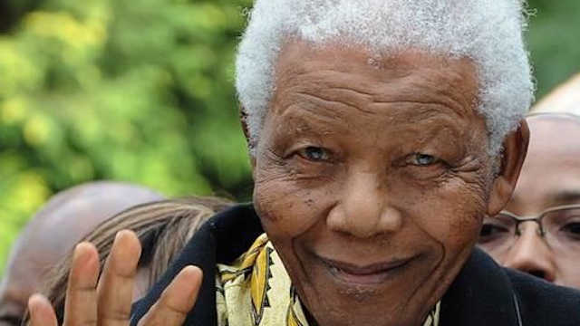 ANTI-APARTHEID ICON. Nelson Mandela is responding to treatment, says South African President Jacob Zuma. AFP file photo
