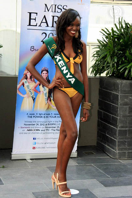 MISS KENYA Fiona Konchellah