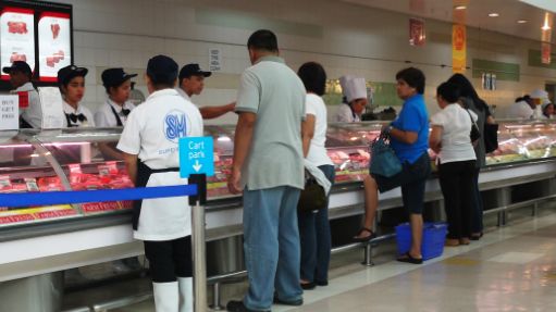 FUNKY AS IT MAY smell in the meat section, if you spot a guy there, chances are he cooks!