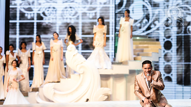 Bo Cerrudo of 'The King and I' serenaded the candidates