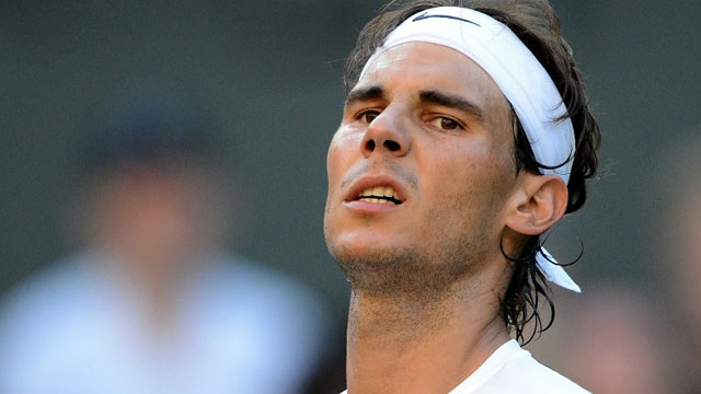NADAL RETURNS STRONG. Rafael Nadal, world number 5, returns to tennis after a seven-month long injury break. File photo by AFP.
