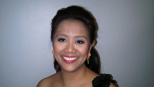 VP'S DAUGHTER. UNA fields Binay's daughter, Nancy, as its 12th senatorial bet. Photo from Nancy Binay's Twitter page.