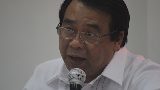 WHAT DO YOU KNOW about the Bagani Force, Bayan Muna Rep. Neri Colmenares asked officers of the AFP, the PNP and the CHR. Photo by Karlos Manlupig