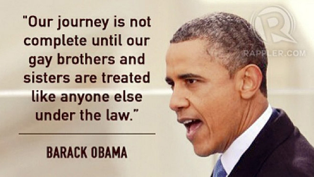 SEX EQUALITY. Obama promotes gender equality
