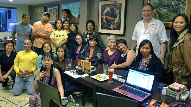 PEOPLE CAME DESPITE STORM Ferdie. Photo by Apple Hollin
