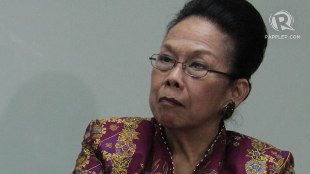 FURTHER STUDY. CHED Chairperson Dr Patricia Licuanan creates a technical working group that will study academic calendar shifts further. File photo by Jee Geronimo/Rappler