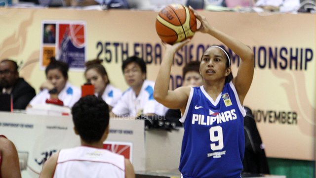 A LEAGUE OF THEIR OWN? Perlas Pilipinas player Melissa Jacob is one of the nation's talented basketball players who would like to see a pro league in the Philippines. Will lady ballers someday get a shot at taking their games to the next day? Photo courtesy of FIBA Asia