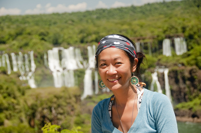 LILLIANE COBIAO. This Filipina lass traveled around the world literally for more than one year. Photo courtesy of Lilliane Cobiao