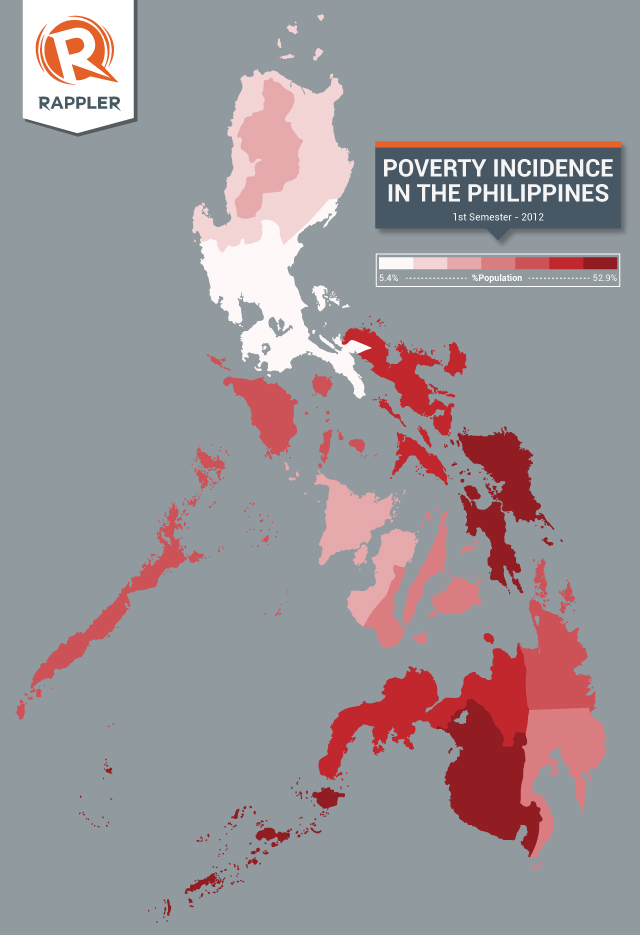 Philippines poverty map r/Philippines