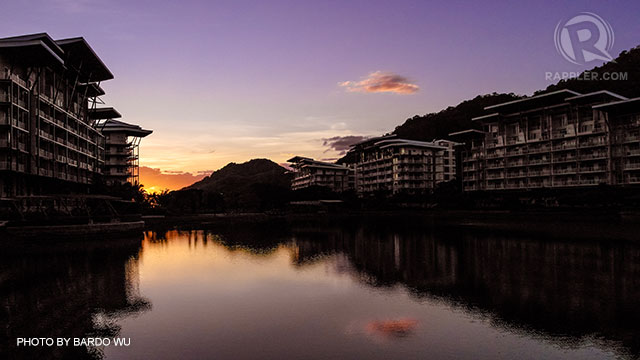 Scottish loch? Nope, it's Pico de Loro's man-made lake
