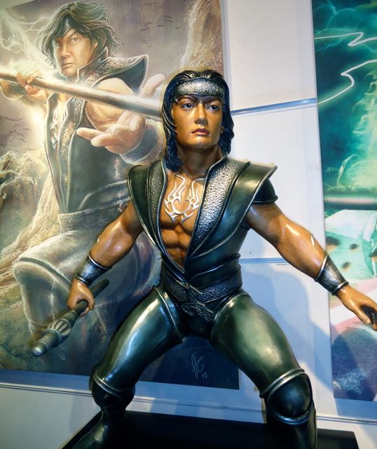 PILAK, THE HERO. A statue by Seb Chua that inspired the creation of the comic book hero from the past
