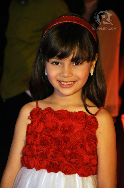 Best Child Performer nominee, Mona Louise Rey (Munting Heredera)