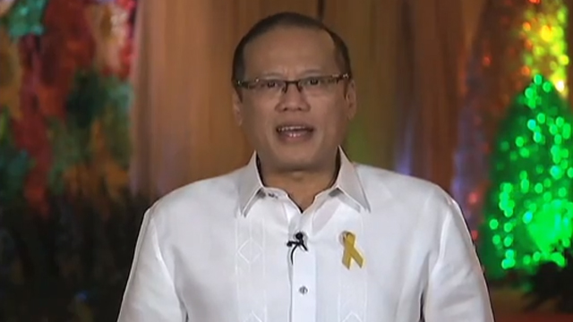 NEW YEAR AND ELECTIONS. Aquino appeals to the public to vote wisely in 2013.  