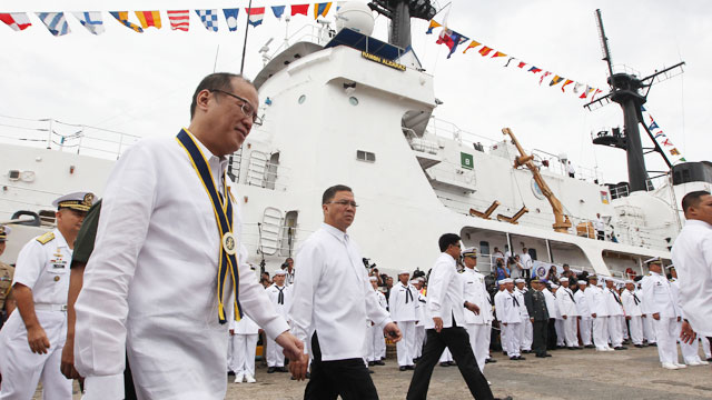 ONE BILLION. The Philippine Navy's expenses for gasoline, oil and lubricants tripled since 2010. Photo by Ryan Lim/Malacañang Photo Bureau