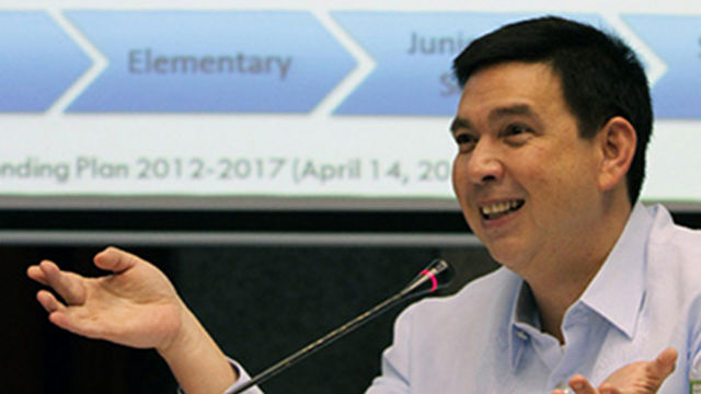 CATCHING CRIMINALS. Sen Ralph Recto urges law enforcement agencies to post pictures of wanted fugitives on social media to warn citizens and involve them in community policing. File photo by Senate PRIB/Joseph Vidal