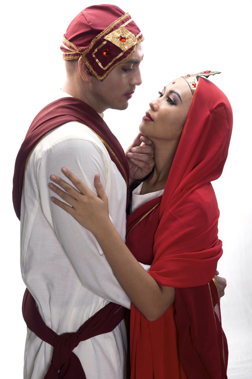 OJ Mariano and Kalila Aguilos. Photo by Jojit Lorenzo