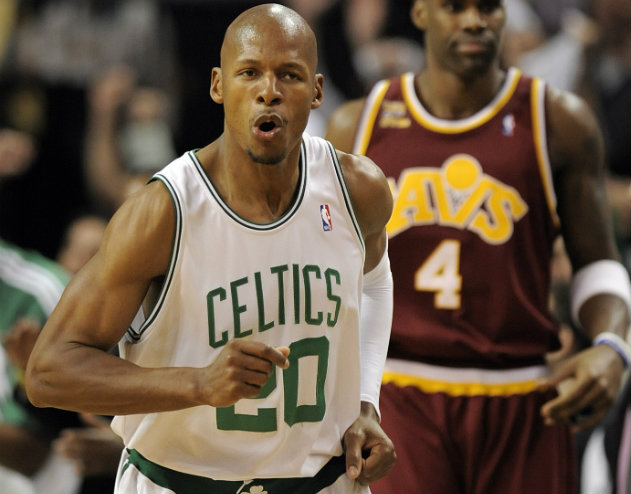 THANKS BUT NO THANKS. Ray Allen says he has no interest in signing with any teams for the rest of this season and will reassess his options next season. File photo by Matt Campbell/EPA