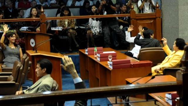 SENATE'S TURN. After the House vote on 2nd reading, it will be the Senate's turn to vote on the RH bill on second reading Monday, and possibly proceed to 3rd reading on the same day. File photo from Sen Pia Cayetano's Facebook page.