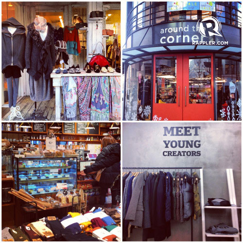 Some of the cool stores at Garuso-gil