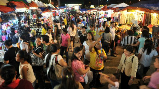 CONSUMER CONFIDENCE. Filipinos are among the world's most optimistic spenders but most of them want to save. Photo by AFP