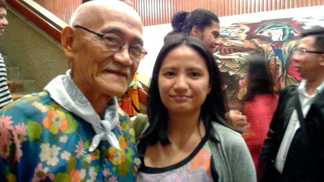THE AUTHOR WITH TONY Casimiro, 72, who also choreographed Stageshow’s tap dancing sequences