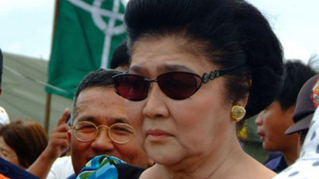 FATIGUE. The widow of late dictator Ferdinand Marcos is hospitalized due to severe fatigue after a lengthy road trip