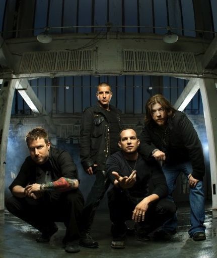 TESTOSTE-ROCKERS. Creed’s (from left) Brian Marshall, Scott Stapp, Mark Tremonti and Scott Phillips. Photo from Creed’s official Facebook page