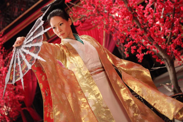 Liu's 'Charlie's Angels' moves come in handy