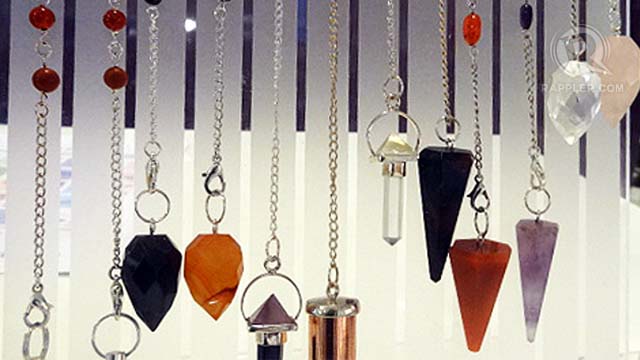 JEWELRY AND ENERGY. Some of the items for sale in The Third Eye Wellness Center